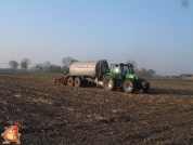 Gülleausbringung bei van den Borne aardappelen