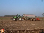 Gülleausbringung bei van den Borne aardappelen