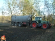 Gülleausbringung bei van den Borne aardappelen