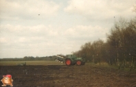 Pflügen bei van den Borne aardappelen