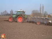 Fendt 818 met 5 schaar 