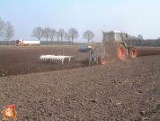 Fendt 818 met 5 schaar 