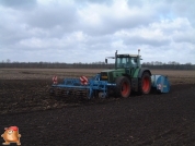 Fendt 824 met Imants spitmachine