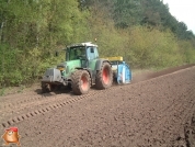 Fendt 818 met Imants spitmachine