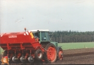 Fendt 512 met Gruse pootmachine