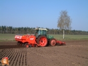 Fendt 512 met Grimme pootmachine