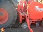 Fendt 716 met Grimme pootmachine