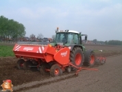 Fendt 716 met Grimme pootmachine