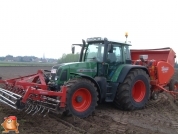 Fendt 716 met Grimme pootmachine