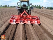 Fendt 716 met Grimme pootmachine