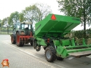 Hassia snarenbed pootmachine met aanaardkappen